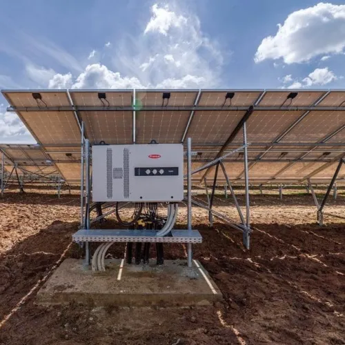 Montaj panouri potovoltaice Off Grid la sol - Panouri Fotovoltaice