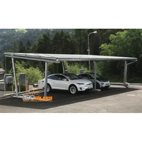 Structura metalica carport auto pentru 2 masini
