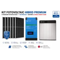 Kit solar fotovoltaic monofazat 3kWp Victron Energy - acumulator LG 10kWh