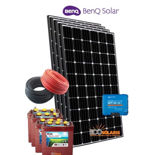 Sistem Fotovoltaic 24V Benq 1kWp Off Grid - Panouri Fotovoltaice