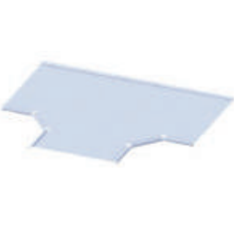 Capac T orizontal pentru jgheab metalic 100 mm