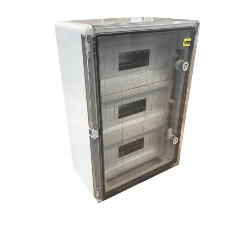 Panou Electric cu usa transparenta din Policarbonat 35x50x19 12x3 sigurante Panou Electric cu usa transparenta din Policarbonat 35x50x19 12x3 sigurante - Panouri Fotovoltaice