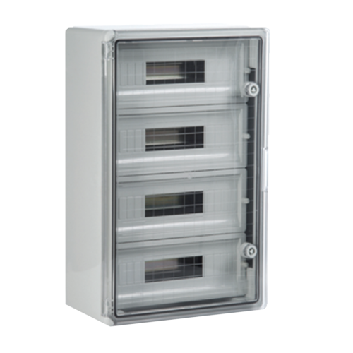 Panou Electric cu usa transparenta din Policarbonat 40x60x20 15x4 sigurante