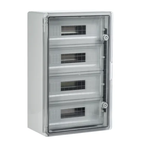 Panou Electric cu usa transparenta din Policarbonat  40x60x20 15x4 sigurante