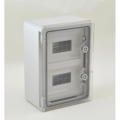 Panou Electric cu usa transparenta din Policarbonat 25x35x15 8x2 sigurante