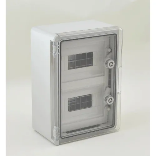 Panou Electric cu usa transparenta din Policarbonat  35x50x19 12x2 sigurante
