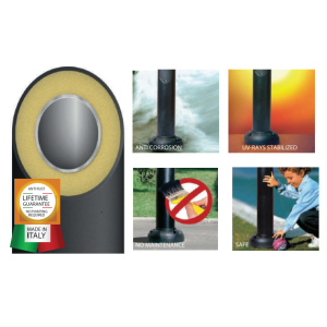 Stalp exterior decorativ Anna 1 m inaltime Stalp exterior decorativ Anna 1 m inaltime - Panouri Fotovoltaice
