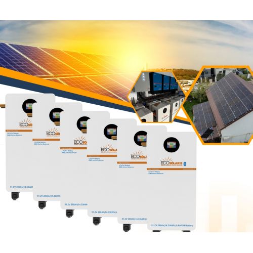 Pachet Acumulatori Blue Power  fotovoltaice 90kWh Low Voltage Ecosolaris LifePo4