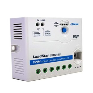 Controler PWM incarcare panou solar LS3024EU 12V / 24V 30A Controler PWM incarcare panou solar LS3024EU 12V / 24V 30A - Panouri Fotovoltaice