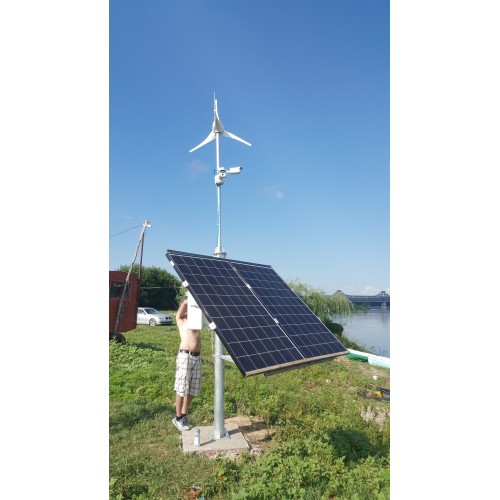 Stalp galvanizat grosime 6mm cu inaltimea 6M - Panouri Fotovoltaice