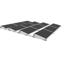 Sistem fixare acoperis plat S-Dome inclinatie 10 grade Sistem fixare acoperis plat S-Dome inclinatie 10 grade