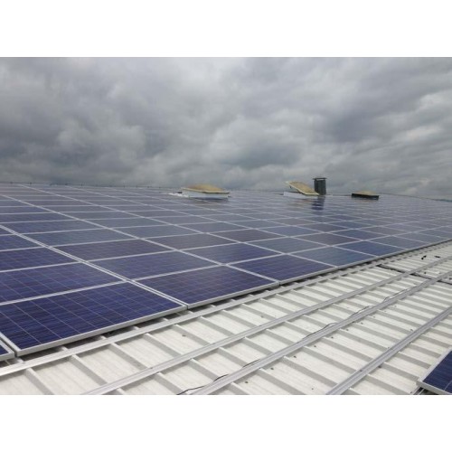 Sistem fixare panouri fotovoltaice k2 acoperis hala industriala