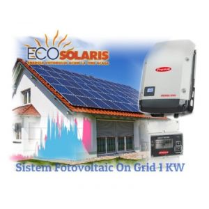 Sistem Fotovoltaic 5kWp On Grid cu aport la incalzire ACM 500 Litri - Panouri Fotovoltaice