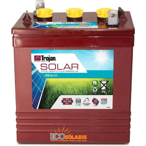 Baterie Trojan deep cycle 6V SPRE 255 SOLAR - Panouri Fotovoltaice