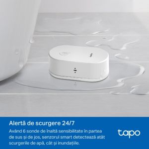 Senzor smart pentru detectarea scurgerilor de apă (necesită Hub Tapo)  Tapo T300 - Panouri Fotovoltaice