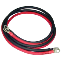 Set cablu 90 mm UPS  - invertor cu papuci cupru lungime 1ml
