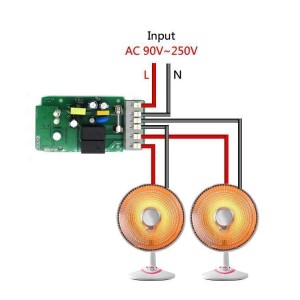 Sonoff dual releu wifi cu 2 canale - Panouri Fotovoltaice