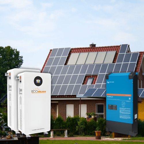 Sistem Fotovoltaic monofazic 10 kWp stocare in baterie 30kwh LifePo4