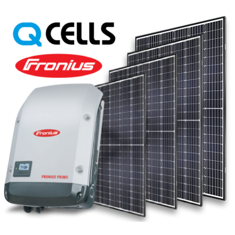 Sistem Fotovoltaic Q Cells 3kWp On Grid Programul  Casa Verde 2019 - Panouri Fotovoltaice