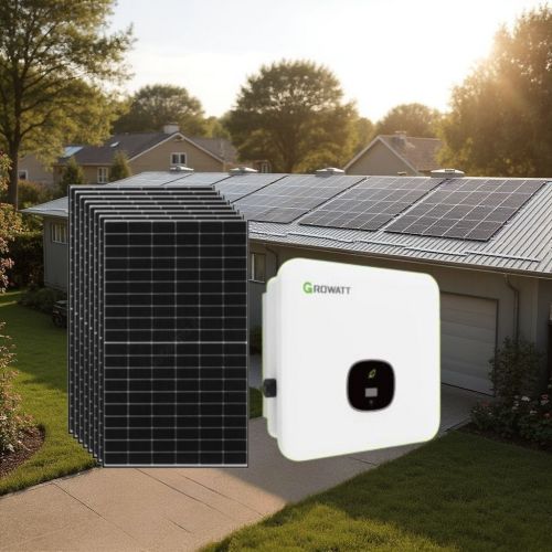 Pachet Fotovoltaic promotional 10kW Growatt trifazat
