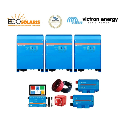 Sistem trifazat Victron Multiplus 48V 10kW - Panouri Fotovoltaice