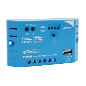 Controler solar EP Solar 12V 5A cu mufa usb Controler solar EP Solar 12V 5A cu mufa usb - Panouri Fotovoltaice