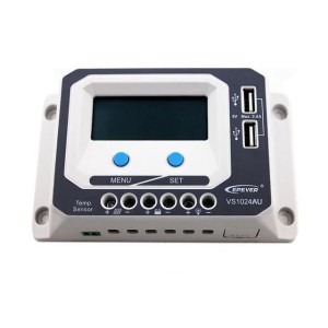Controler solar 12-24V PWM 10A VS1024AU Controler solar 12-24V PWM 10A VS1024AU - Panouri Fotovoltaice