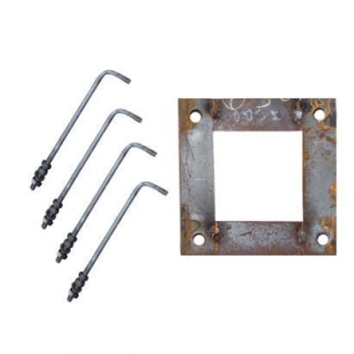 Set 4 Prezoane Stalp M10 stalpi 3m -6m galvanizat - Panouri Fotovoltaice