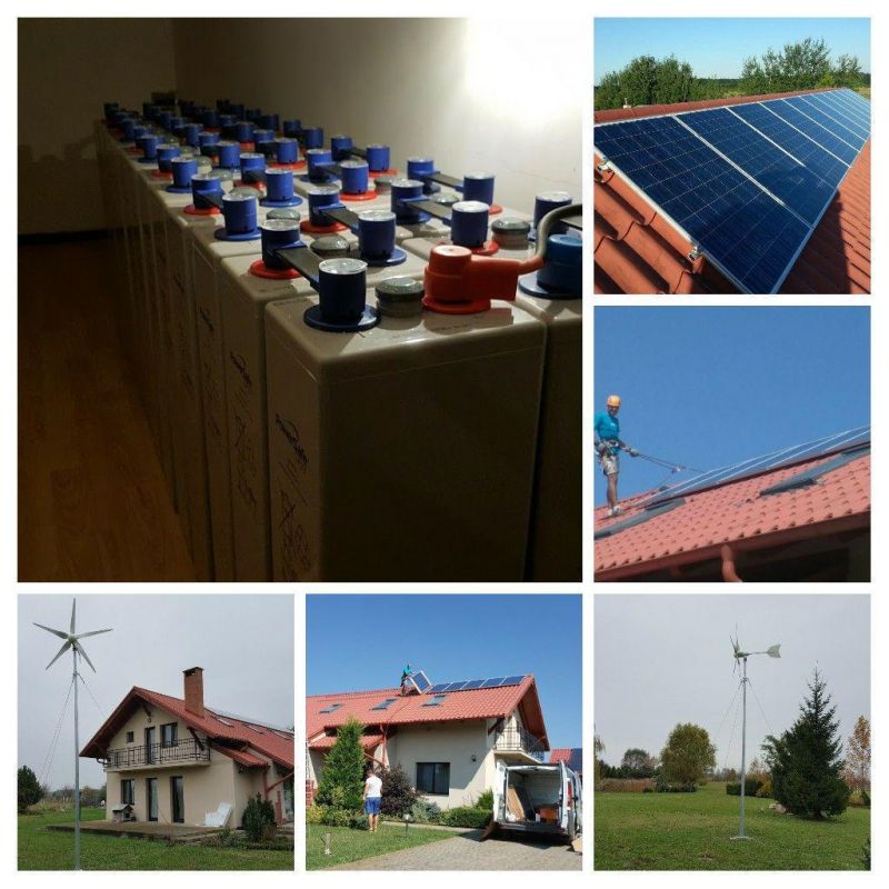 Montaj  Acumulatori sistem fotovoltaic Off Grid - Panouri Fotovoltaice