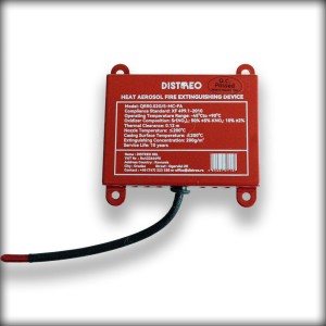 FlareRack – sistem compact de stingere automată cu aerosol termic