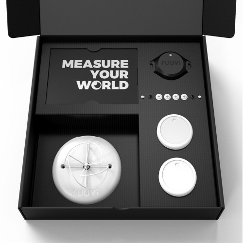Ruuvi Sensor Measurement Kit – kit complet monitorizare: 3 senzori + Ruuvi Gateway