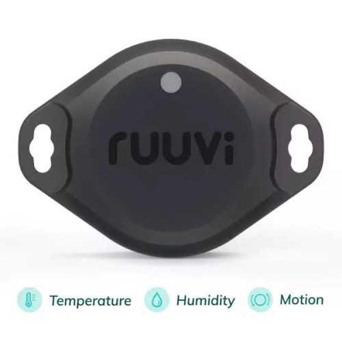 RuuviTag Pro Sensor 3in1 – senzor wireless temperatură, umiditate, mișcare (IP68)