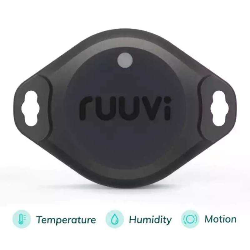 RuuviTag Pro Sensor 3in1 – senzor wireless temperatură, umiditate, mișcare (IP68) RuuviTag Pro Sensor 3in1 – senzor wireless temperatură, umiditate, mișcare (IP68)