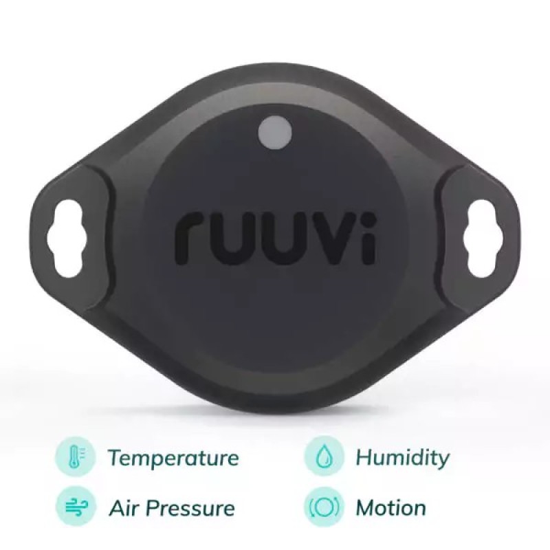 RuuviTag Pro Sensor 4in1 – senzor wireless temperatură, umiditate, presiune, mișcare (IP67) RuuviTag Pro Sensor 4in1 – senzor wireless temperatură, umiditate, presiune, mișcare (IP67)