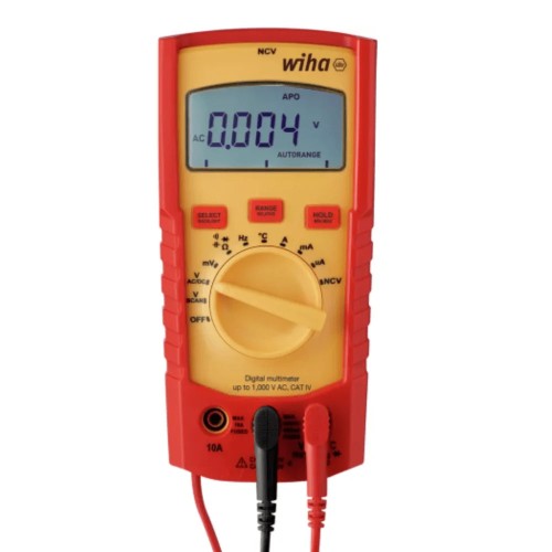 Multimetru digital 1000 V AC CAT IV - Wiha 45215 - Panouri Fotovoltaice