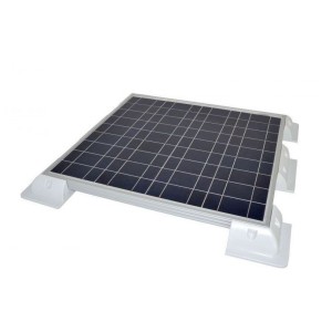Sistem fixare panouri solare rulota cu priza de trecere Sistem fixare panouri solare rulota cu priza de trecere - Panouri Fotovoltaice