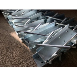 Structura zincata panouri fotovoltaice montate la sol Structura zincata panouri fotovoltaice montate la sol - Panouri Fotovoltaice