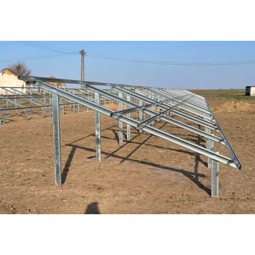 Structura zincata panouri fotovoltaice montate la sol