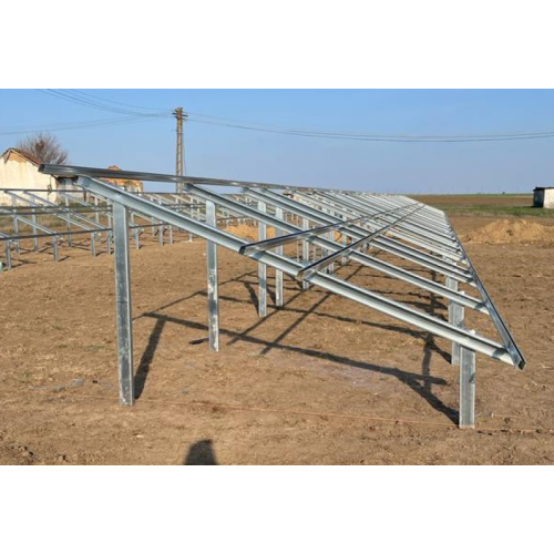 Montaj  structura sistem fotovoltaic pe sol sau acoperis