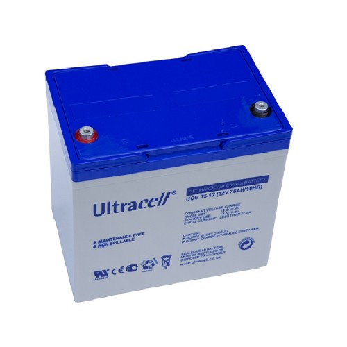 Baterie UCG 12V 75A Gel Ultracell - Panouri Fotovoltaice