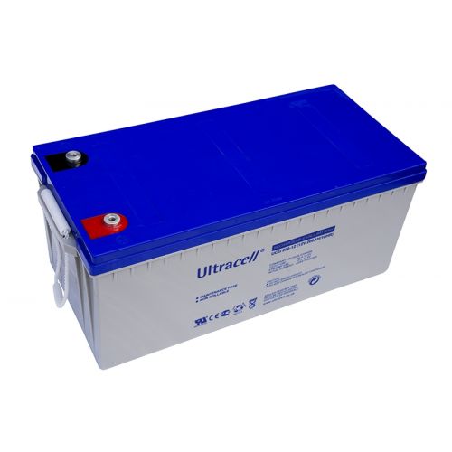 Baterie Ultracell UCG200-12 ( 12V 200A GEL Deep Cycle) - Panouri Fotovoltaice