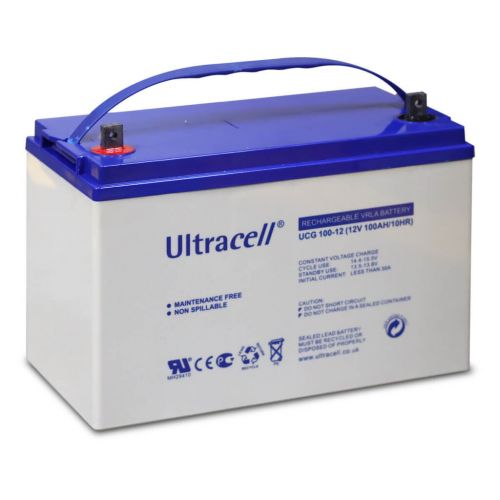Baterie Ultracell UCG100-12 (12V 100A GEL Deep Cycle)