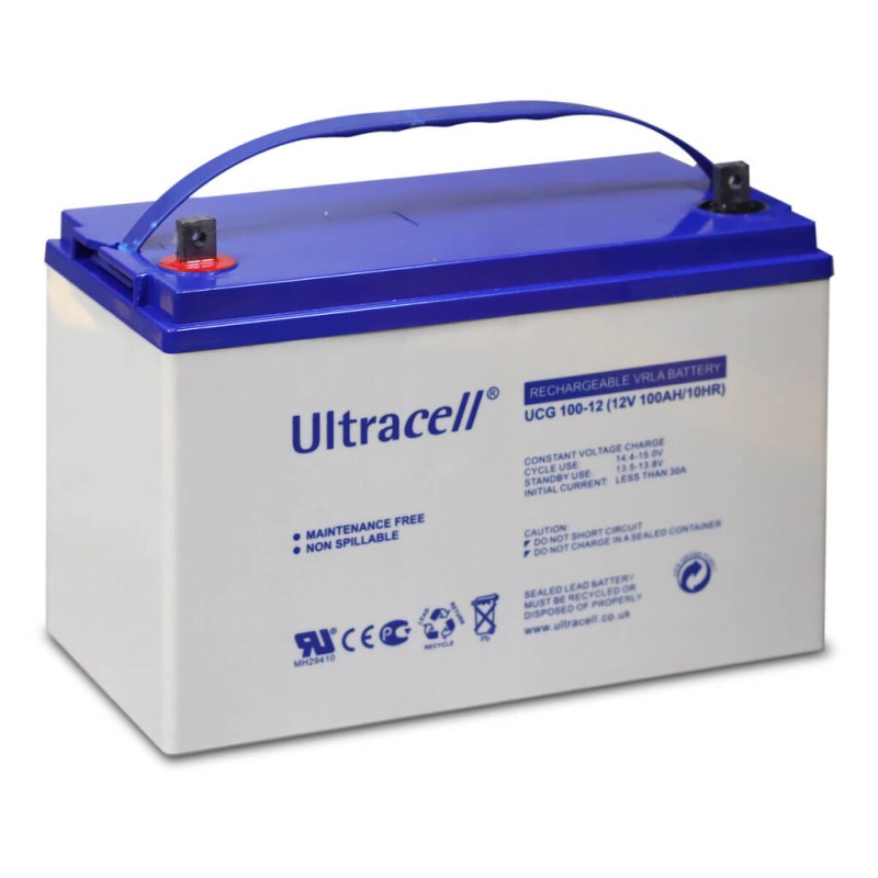 Baterie Ultracell UCG100-12 (12V 100A GEL Deep Cycle) Baterie Ultracell UCG100-12 (12V 100A GEL Deep Cycle) - Panouri Fotovoltaice