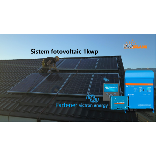 Sistem fotovoltaic 1 kWp 24V Off Grid Victron Energy