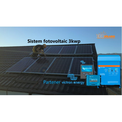 Sistem Fotovoltaic 3Kwp 48V Off Grid Lithium-Ion Victron Energy 