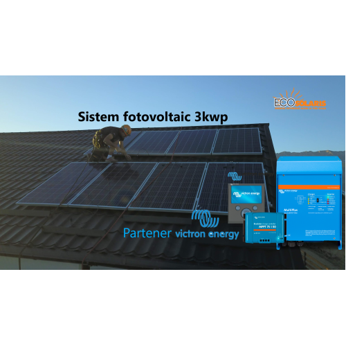 Sistem Fotovoltaic 3Kwp 48V Off Grid Lithium-Ion Victron Energy