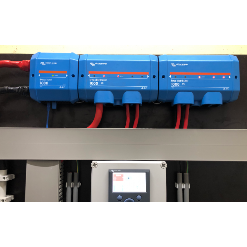 Set cabluri invertoare Victron Energy Trifazat pentru sistem off grid  sau Micro-Grid 15kWp - Panouri Fotovoltaice