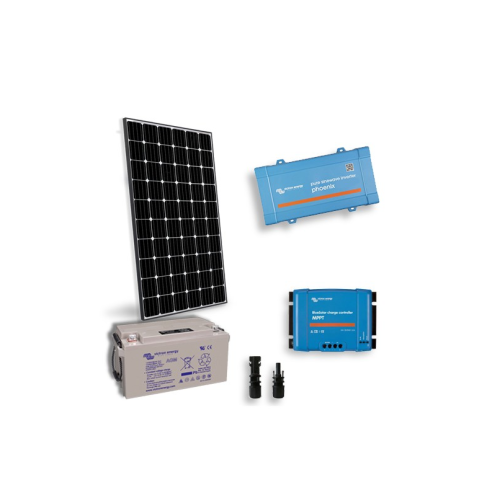 Kit solar fotovoltaic Victron Energy 600Wp / 3000Wh zi Monocristalin - Panouri Fotovoltaice