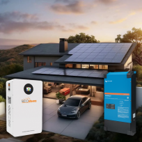 Kit solar fotovoltaic monofazat 8kw Victron Energy + acumulator lifepo4 10kWh