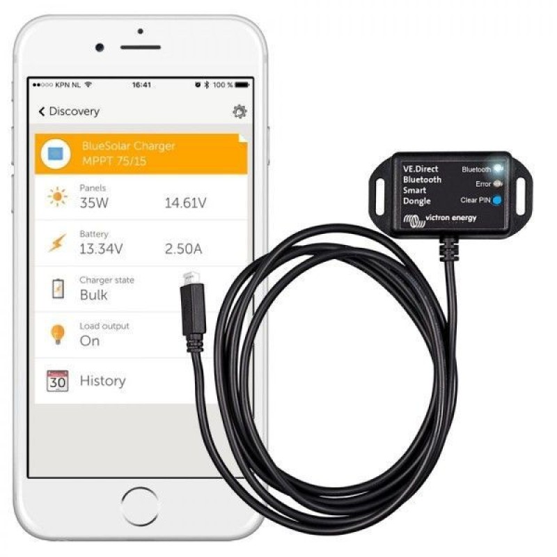 VE.Direct Bluetooth Smart dongle Victron Energy VE.Direct Bluetooth Smart dongle Victron Energy - Panouri Fotovoltaice